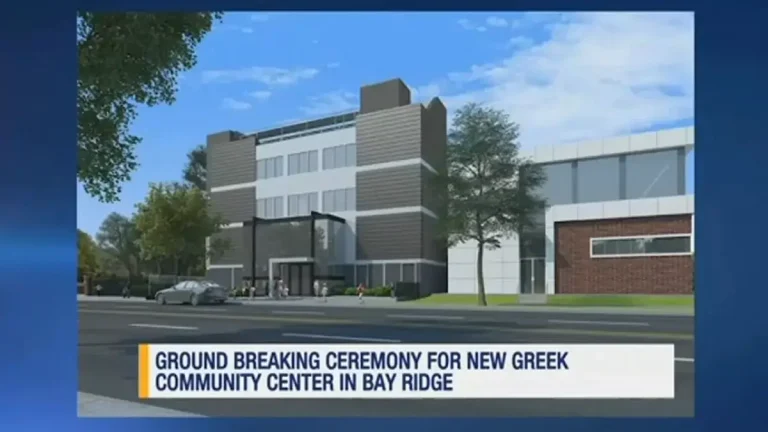 Greek school breaks ground on the community center