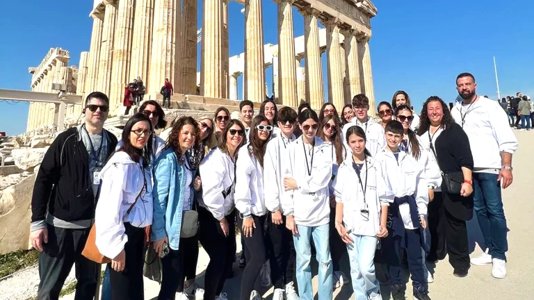 Exploring Ancient Greece: Plato's Theater Team's Journey 2023