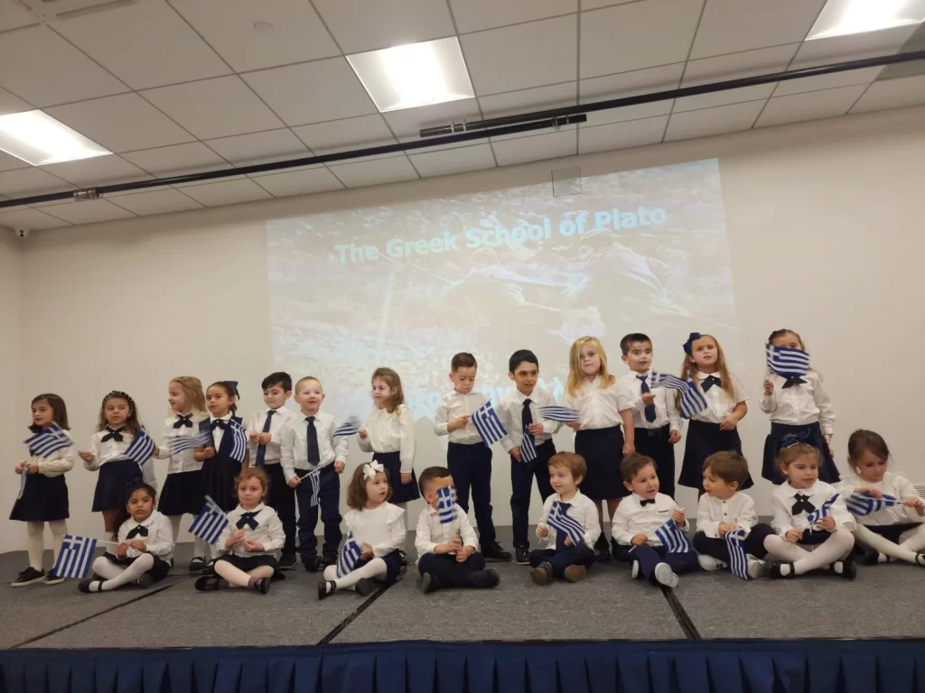 Preserving Greek Heritage: OXI Day Celebration at The Greek School of Plato