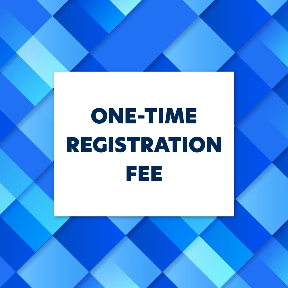 One-Time Registration Fee